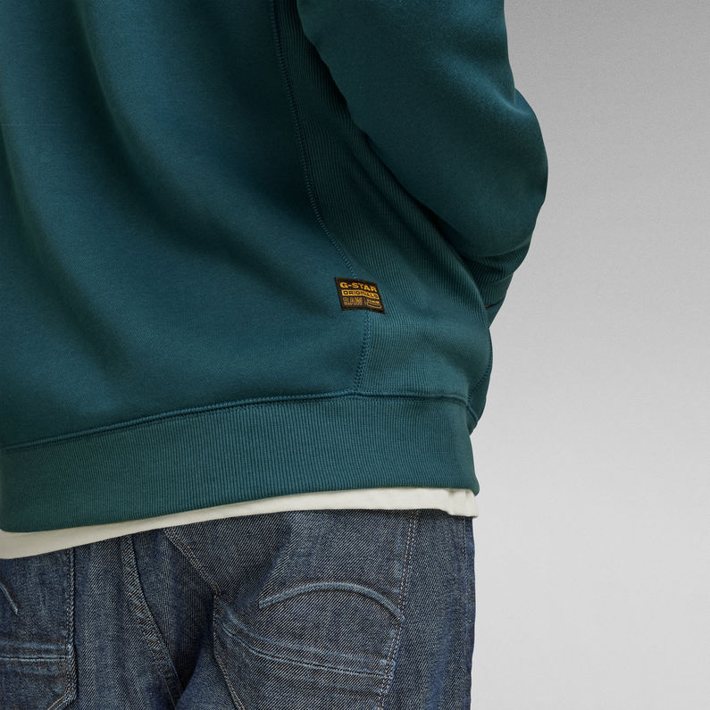 G-Star RAW® Premium Core Zip Through Hoodie Medium blue