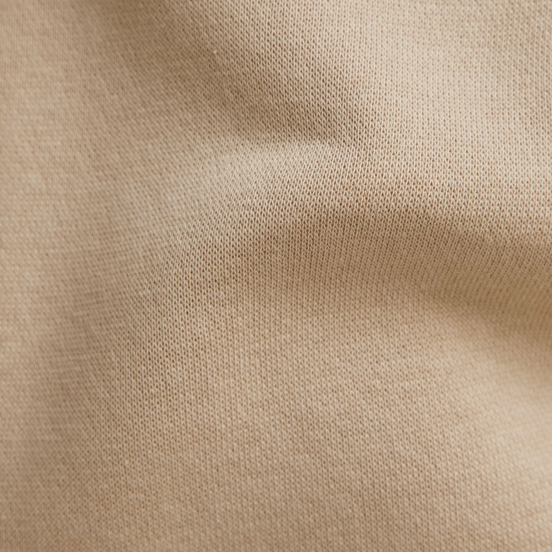 G-STAR® Premium Core Zip Through Hoodie Beige