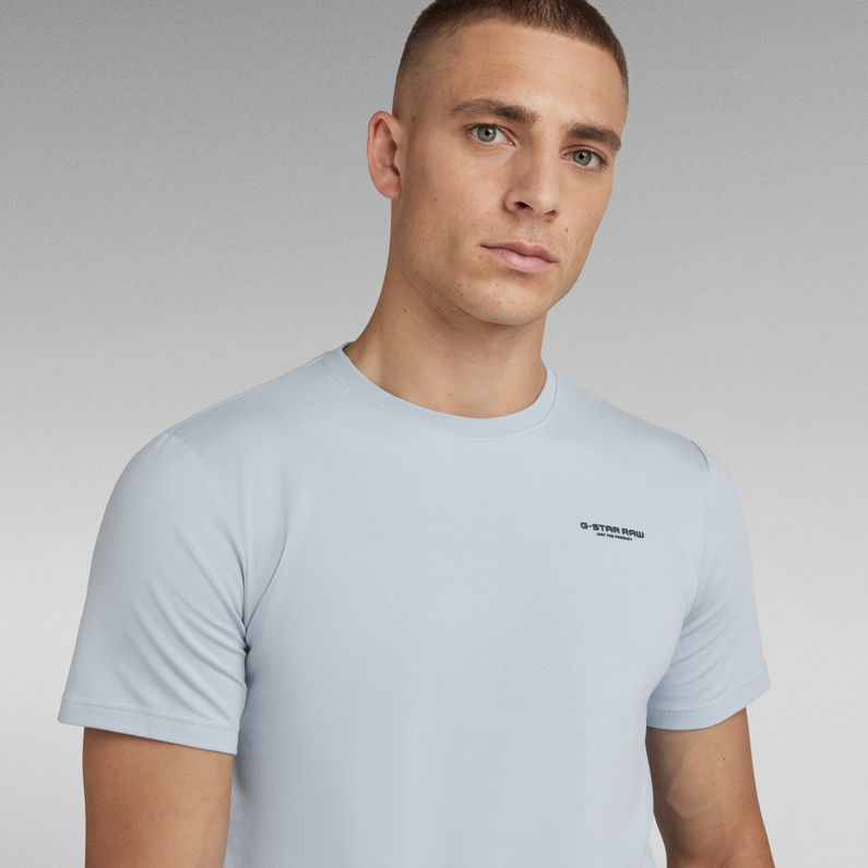 G-Star RAW® Slim Base T-Shirt Mittelblau