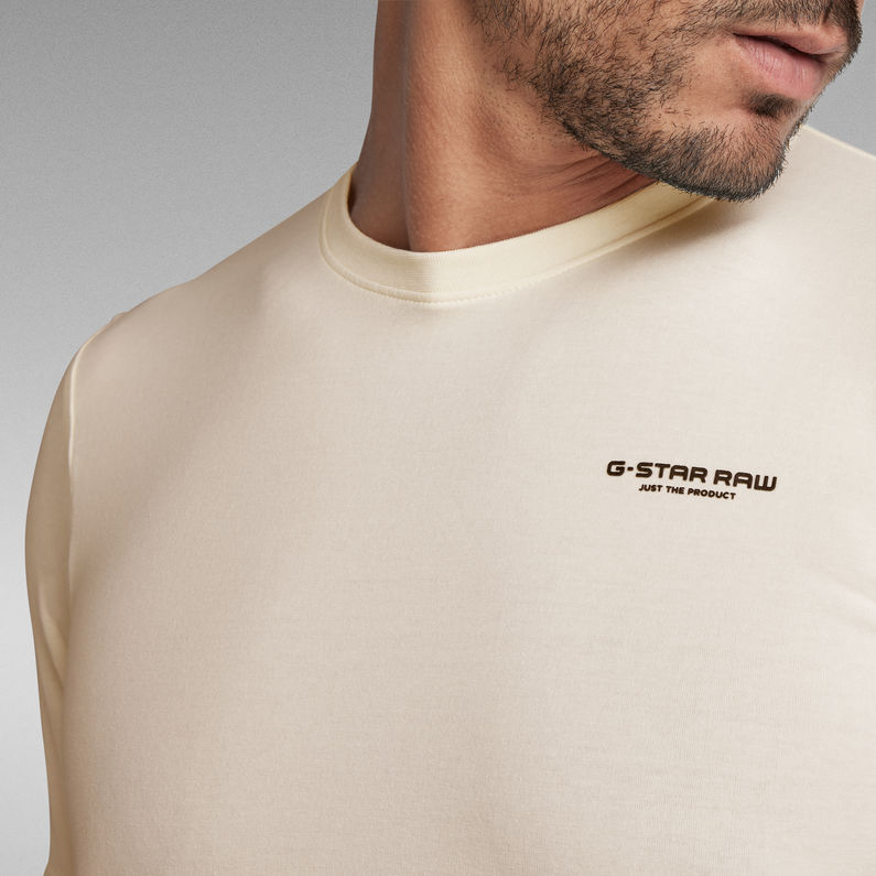 G-STAR® Camiseta Slim Base Blanco