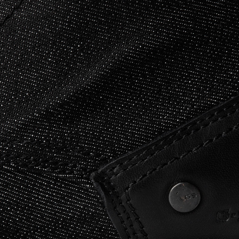 G-STAR® Vacum II High Denim Boots Zwart fabric shot