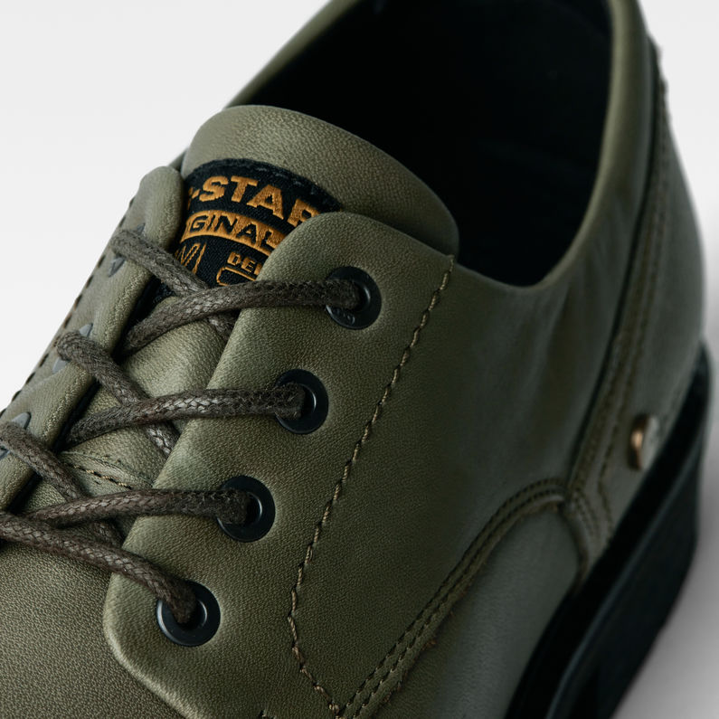 G-STAR® Zapatos Vacum II NTC Leather Verde detail