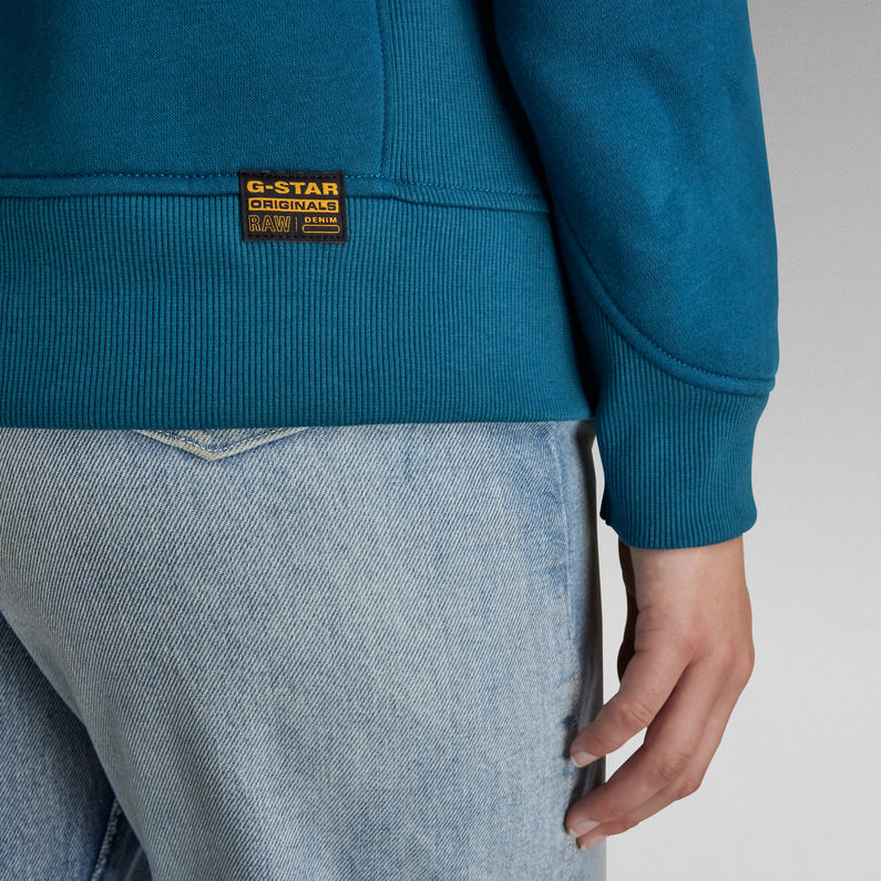 G-STAR® Premium Core 2.0 Sweatshirt Mittelblau