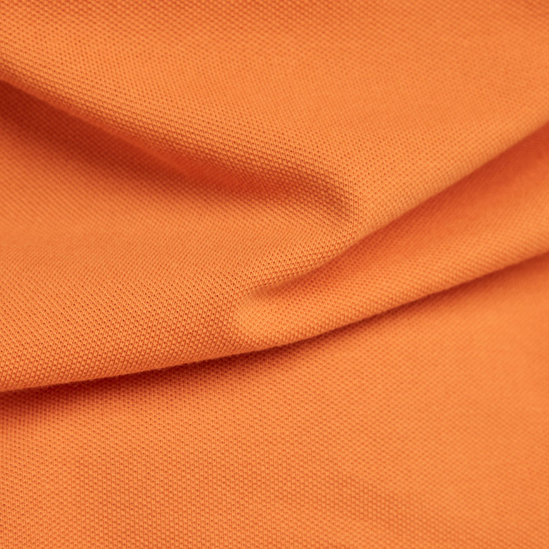 G-STAR® Dunda Slim Stripe Polo Orange