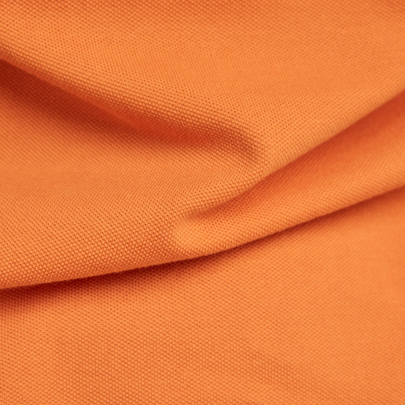 G-Star RAW® Polo Dunda Slim Stripe Naranja