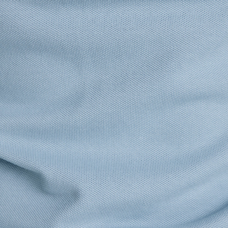 G-STAR® Polo Dunda Slim Stripe Azul claro