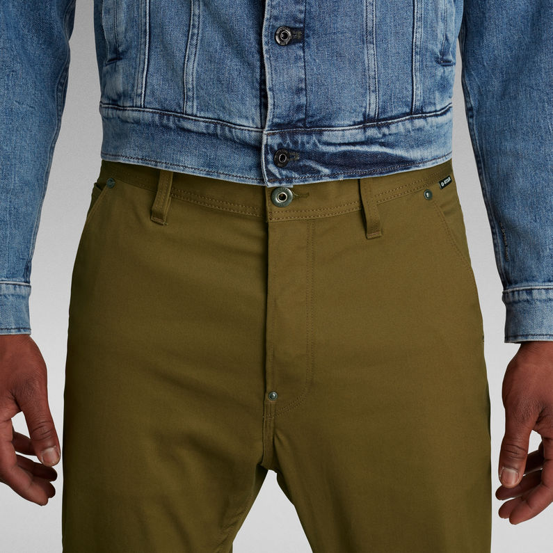 G-Star RAW® Pantalon Grip 3D Relaxed Tapered Vert