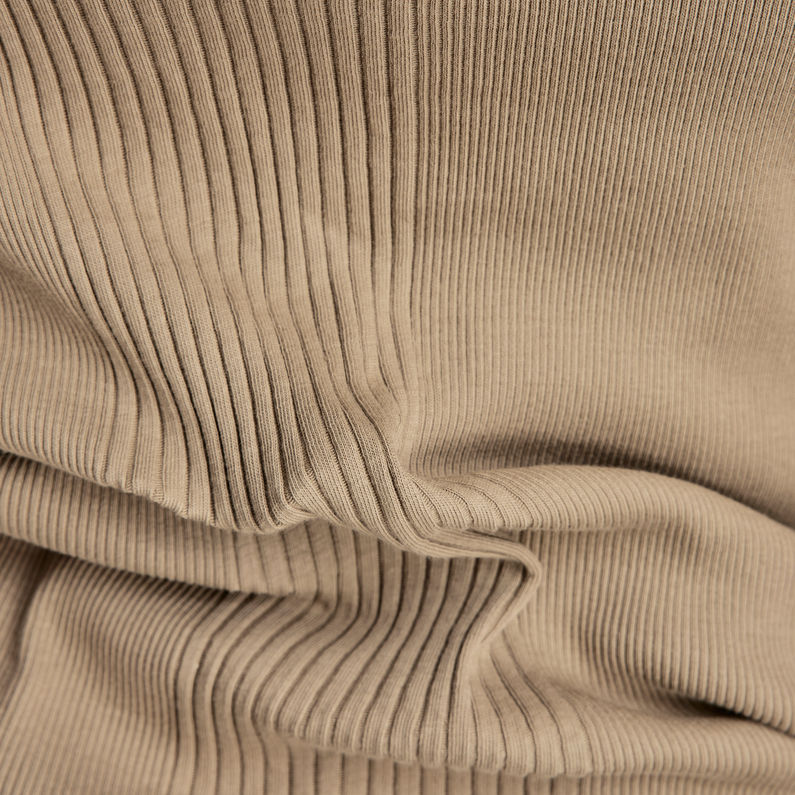 G-STAR® Camiseta sin mangas Engineered Rib Beige