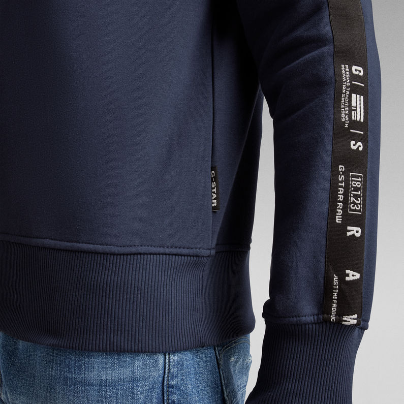 G-STAR® Sport Stripe Sweater Dark blue