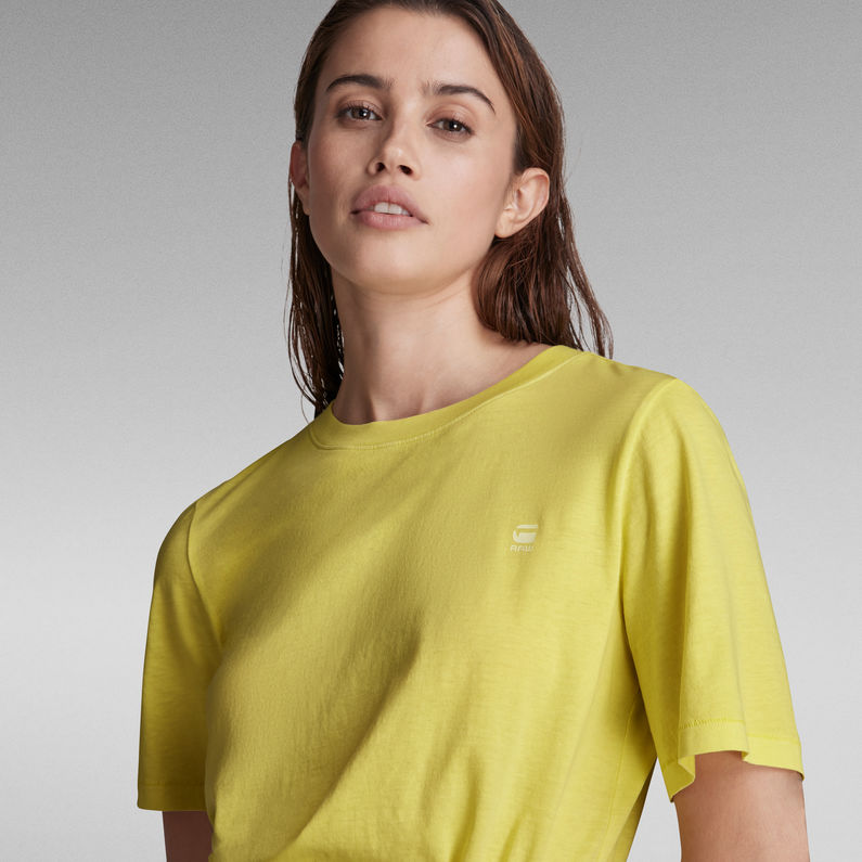 G-Star RAW® Haut Regular Fit Overdyed Jaune