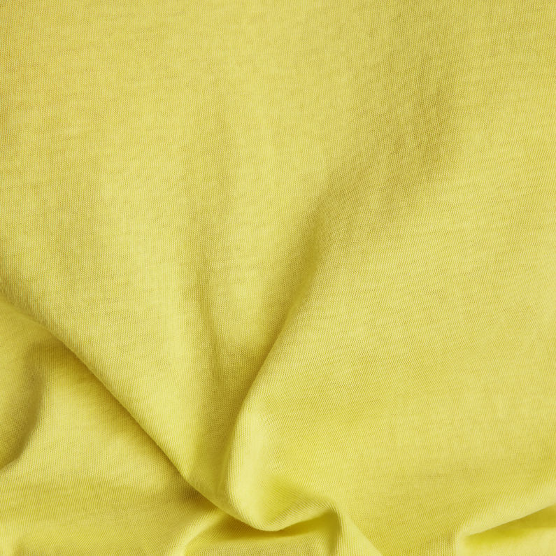 G-Star RAW® Haut Regular Fit Overdyed Jaune