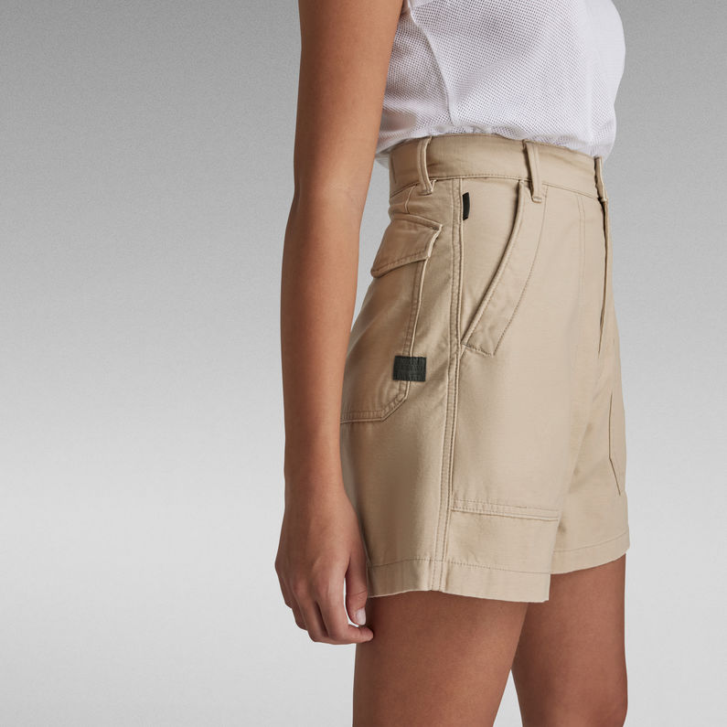 G-Star RAW® 3D Fatigue Shorts Beige