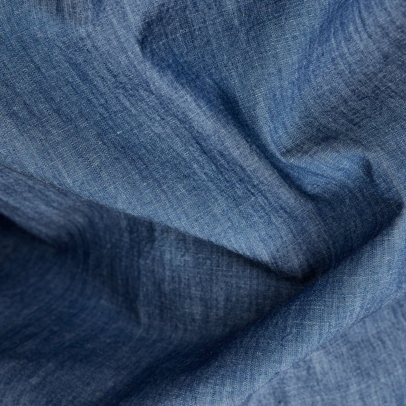 G-Star RAW® Robe-chemise Long Bleu foncé