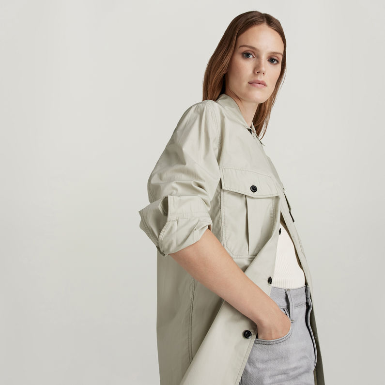 G-Star RAW® Officer BF Shirt L\S wmn Gris
