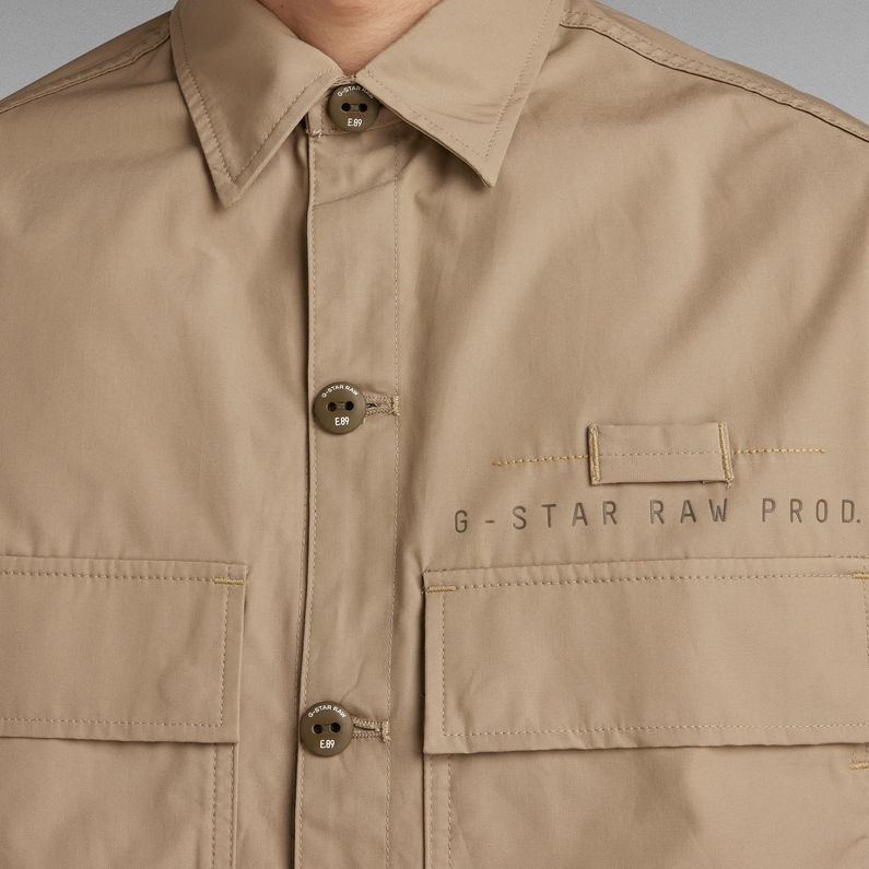 G-Star RAW® Pocketony Service Overshirt Beige