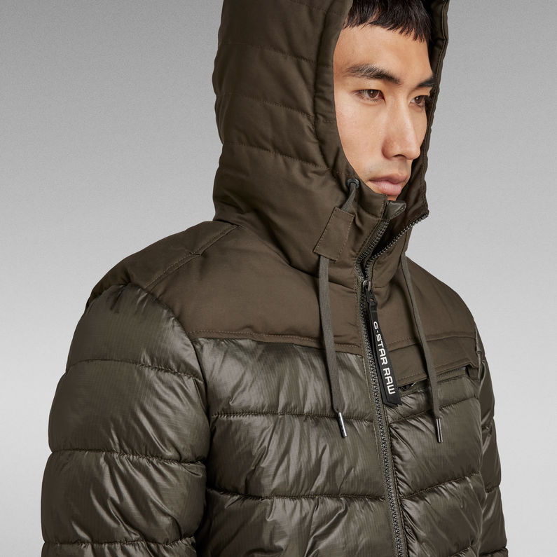 Attacc Quilted Jacket グリーン | RAW® JP