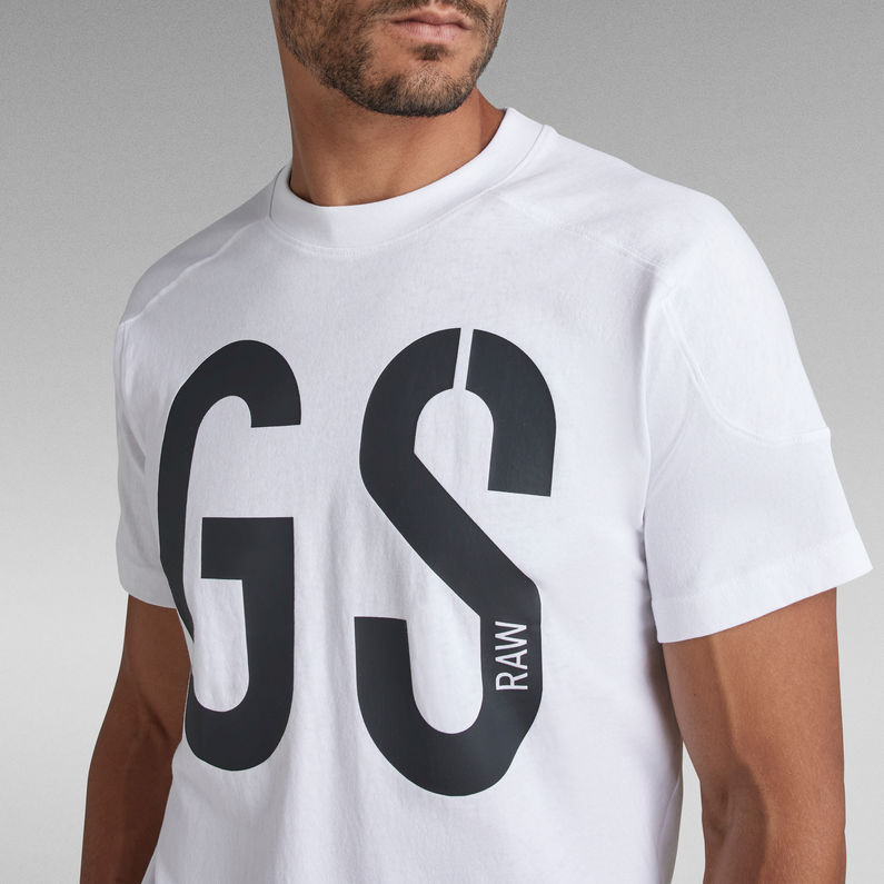 G-STAR® Rugby Graphic Loose T-Shirt Blanco