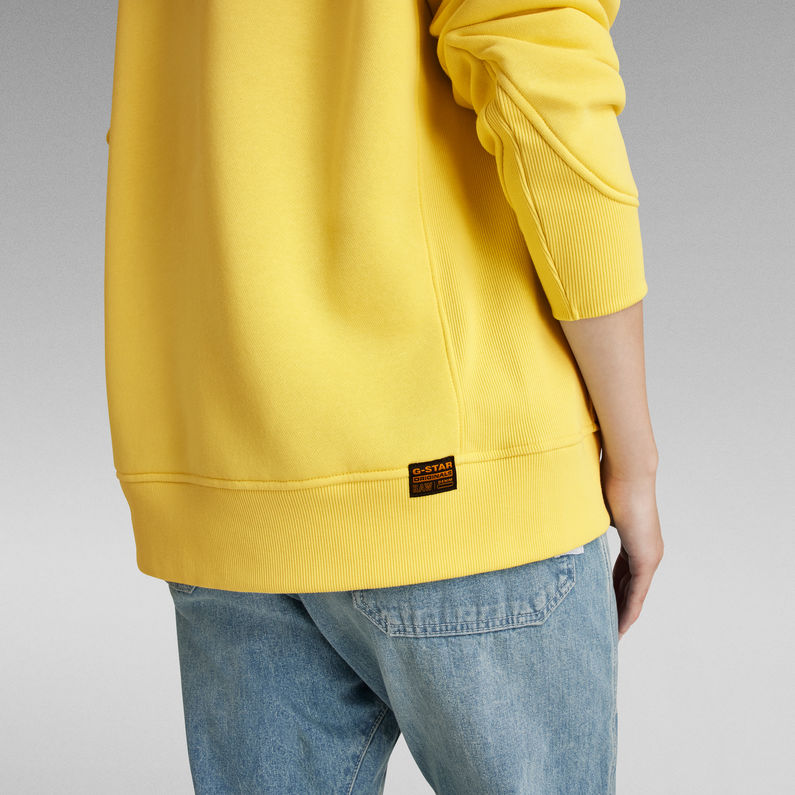 G-STAR® Premium Core 2.0 Hoodie Gelb