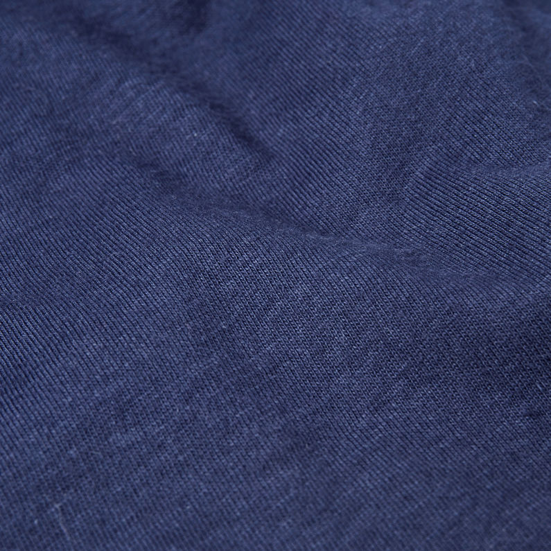 G-Star RAW® Jersey Beanie Dark blue fabric shot