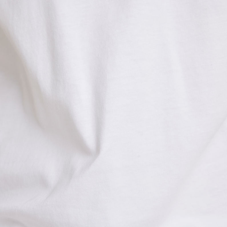 G-Star RAW® Camiseta Multi Shield Back Graphic Blanco