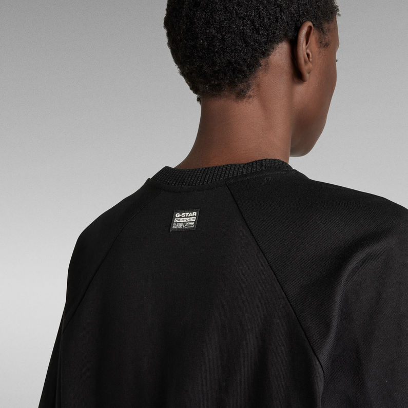 G-STAR® Lightweight Sweater Snaps Black