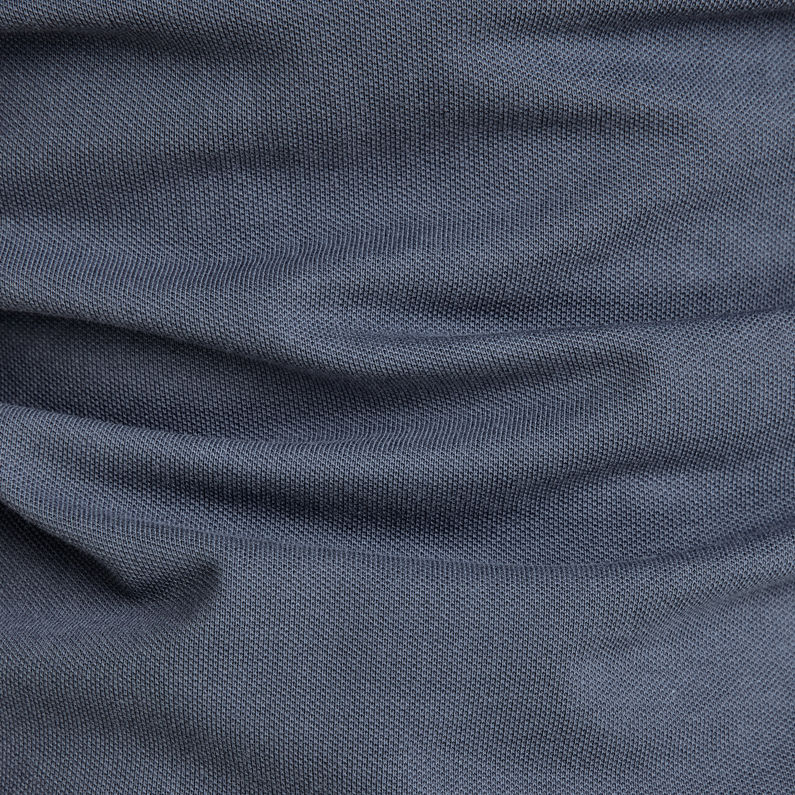 G-Star RAW® Dunda Slim Stripe Poloshirt Mittelblau