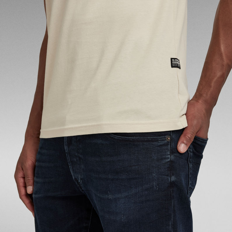 G-Star RAW® Camiseta Back Graphic 89 Slim Blanco