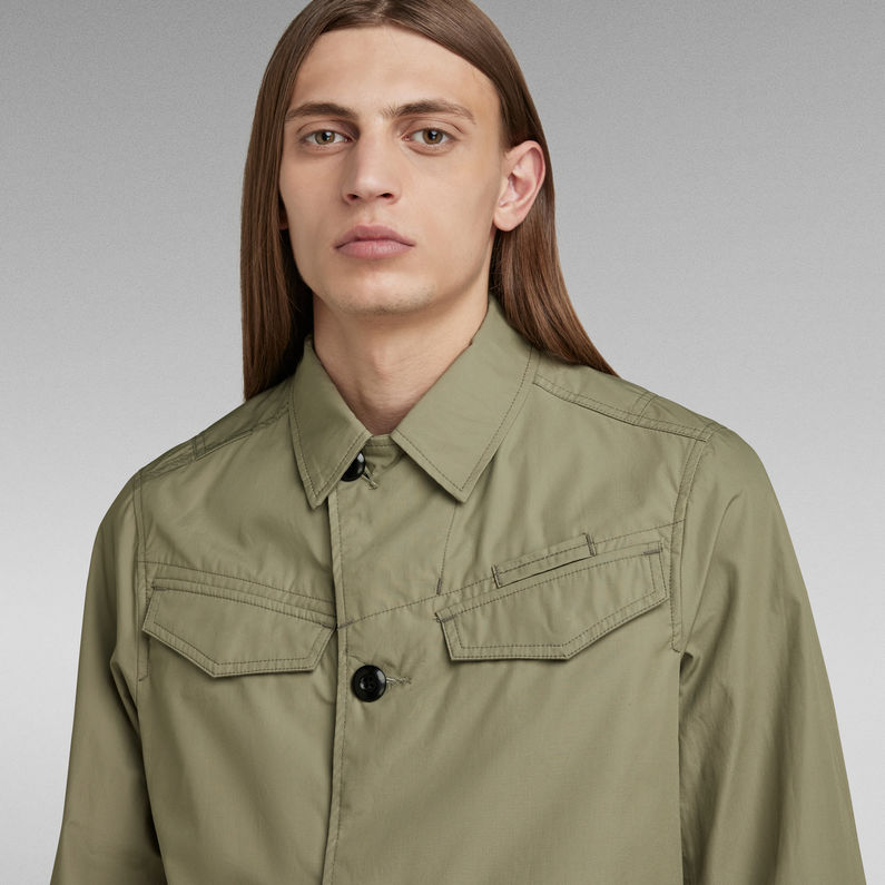 G-Star RAW® Field Jacket Overshirt Groen