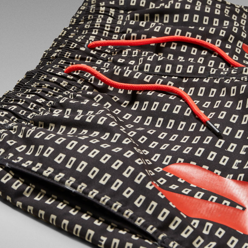 G-STAR® Zwembroek Dirik Rectangle Allover Meerkleurig