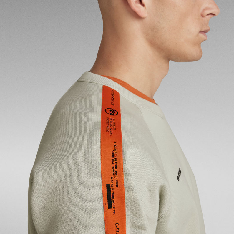 G-STAR® Tape Raglan Sweatshirt Grau