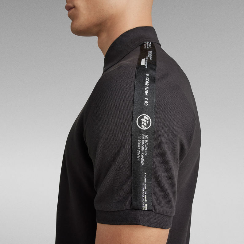 G-STAR® Tape Polo Black
