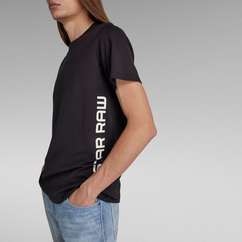 G-STAR® Side Logo T-Shirt Schwarz