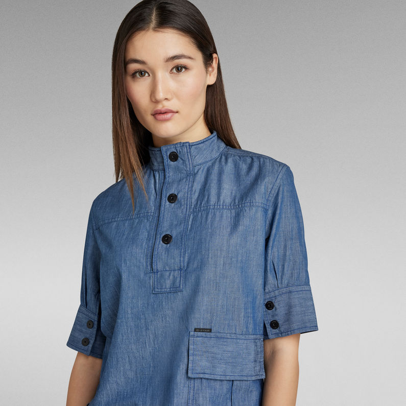 G-Star RAW® Worker Pocket Hemd Dunkelblau