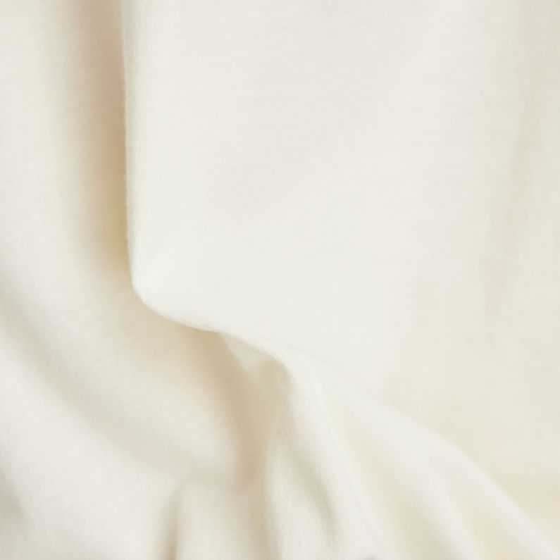 G-STAR® Haut Mesh Mix Loose Blanc