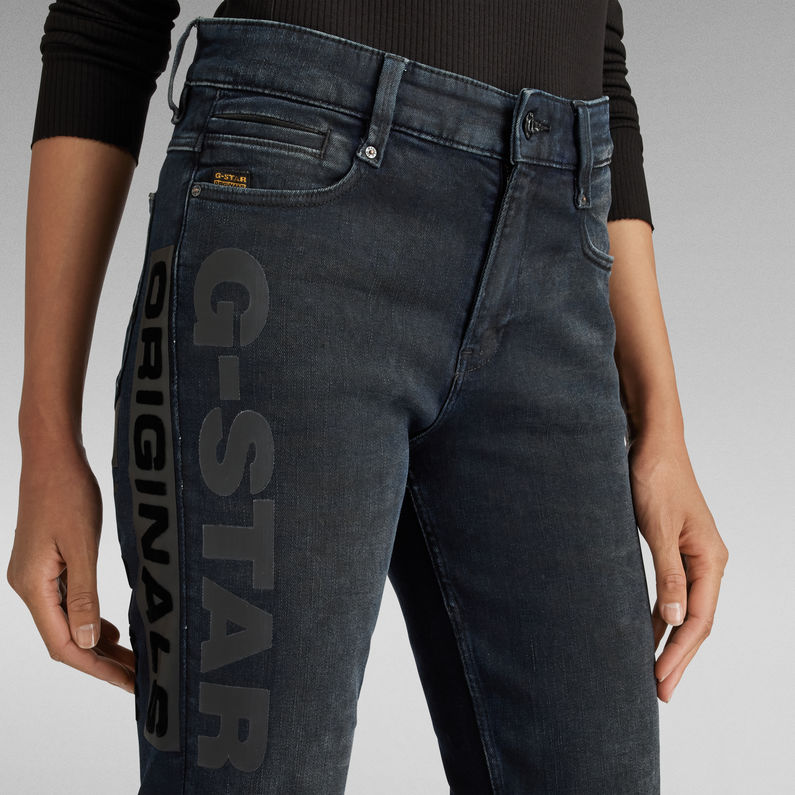 G-Star RAW® Noxer Straight Artwork Jeans Dark blue