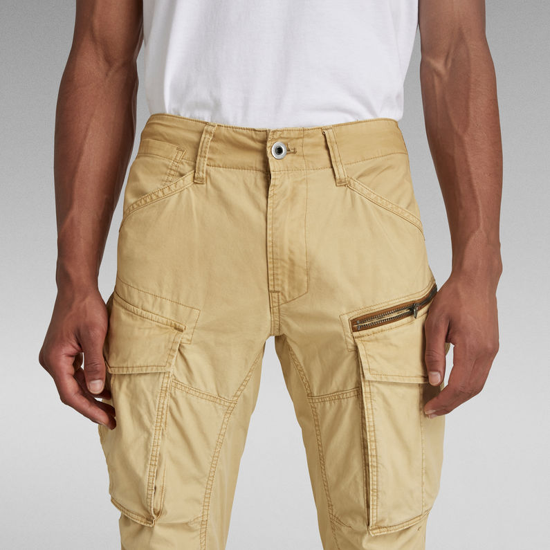 G-STAR® Pantalon Rovic Zip 3D Regular Tapered Beige