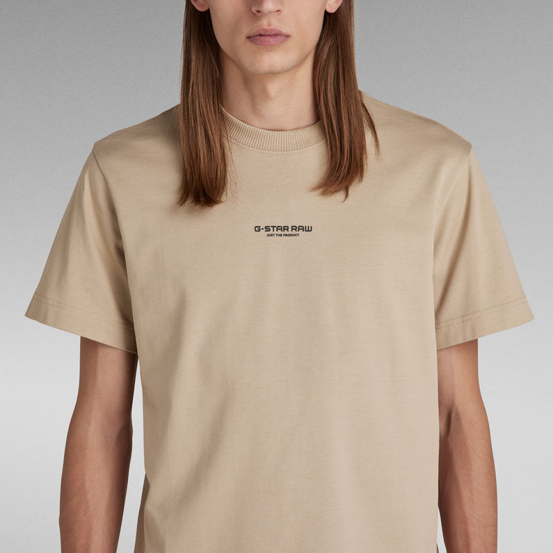 G-STAR® Center Logo Loose T-Shirt Beige