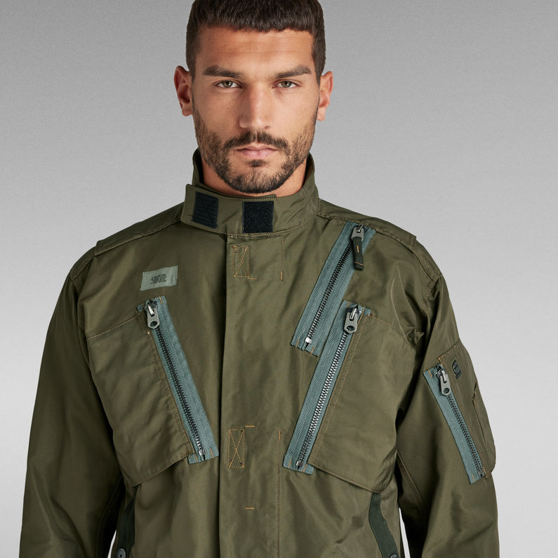 G-STAR® Sobrecamisa E Slanted Pocket Verde