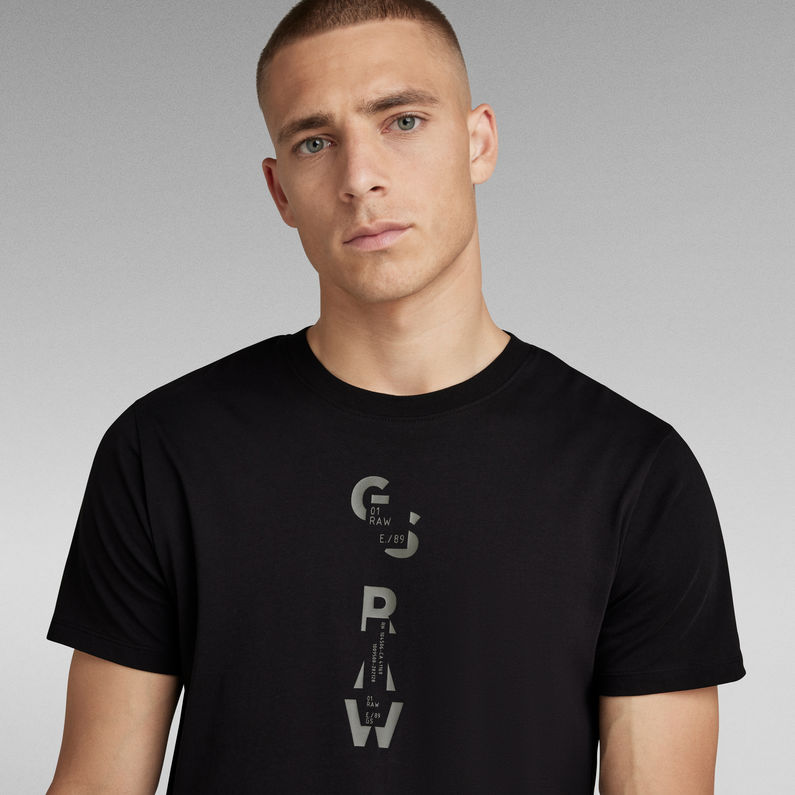 GS RAW T-Shirt | Black | G-Star RAW® SG