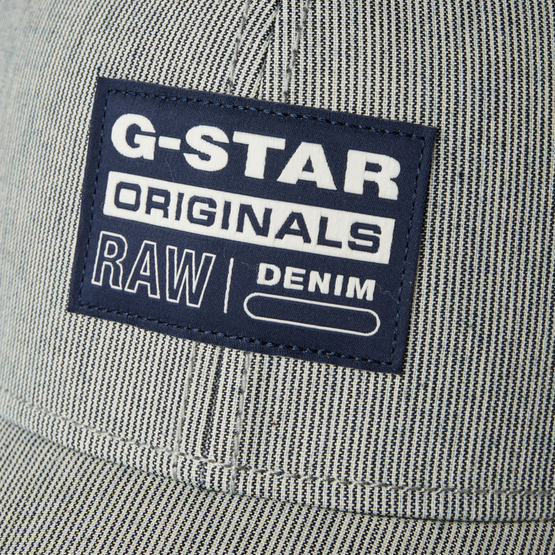 G-STAR® Indigo Stripe Embro Baseball Trucker Cap Multi color
