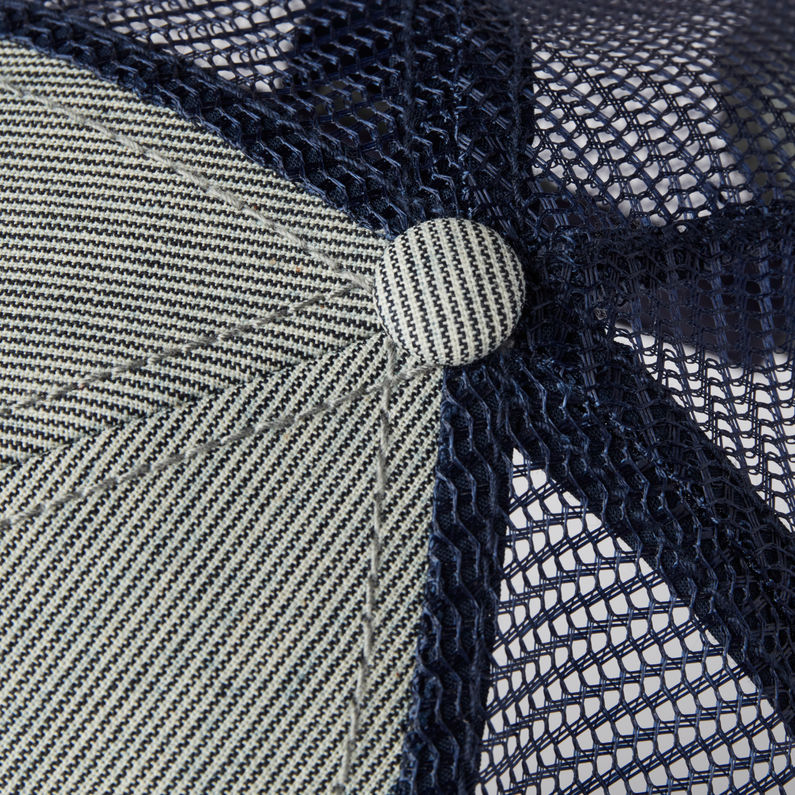 G-STAR® Casquette Indigo Stripe Embro Baseball Trucker Multi couleur