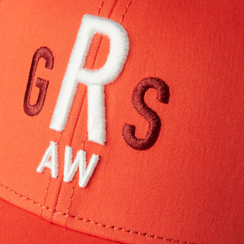 G-Star RAW® Casquette Embro Artwork Baseball Trucker Rouge