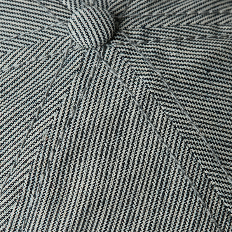 G-Star RAW® Avernus Baseball Cap Indigo Stripe Mehrfarbig