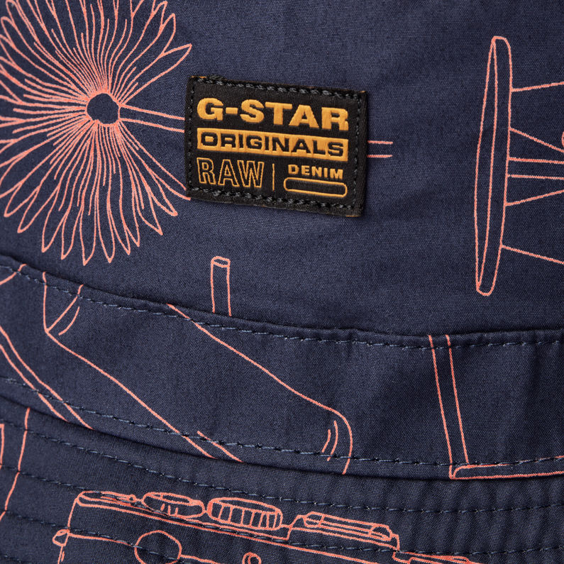 G-Star RAW® Bucket Hut Reversible Mehrfarbig