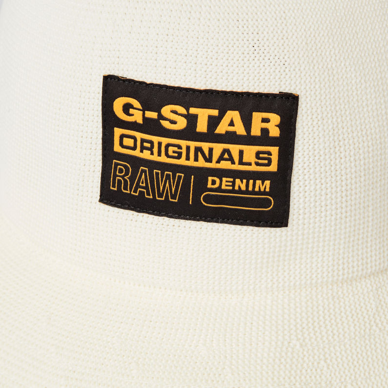 G-STAR® Bucket Hat Knitted ホワイト