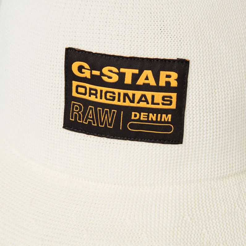 g-star-raw-bucket-hat-knitted-white