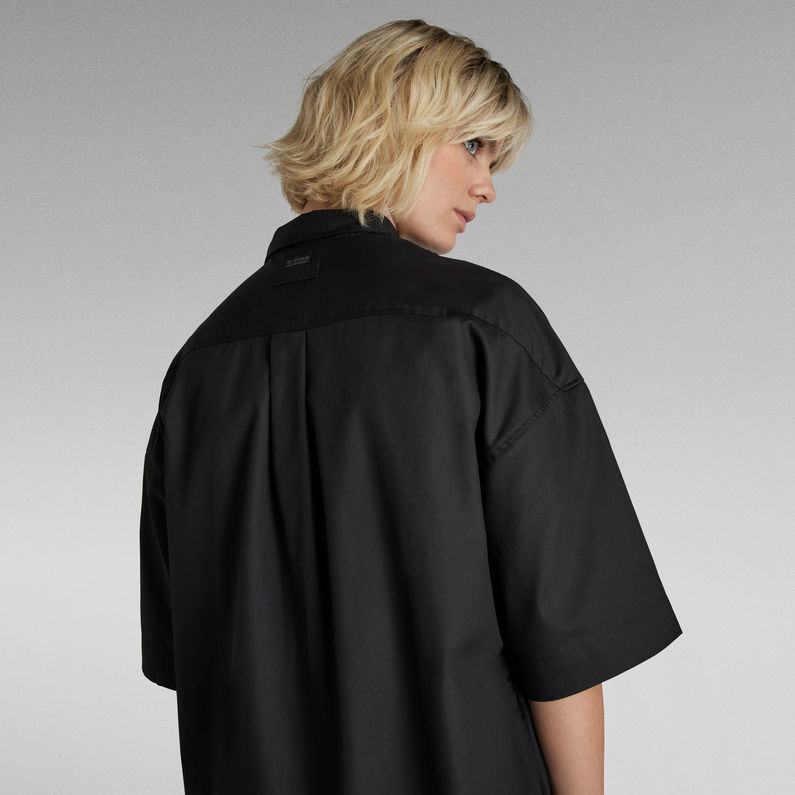 G-STAR® Shirt Kleid Schwarz