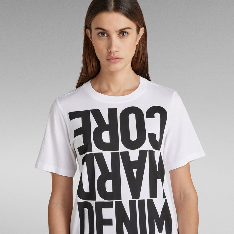 G-STAR® Hard Core Denim T-Shirt White