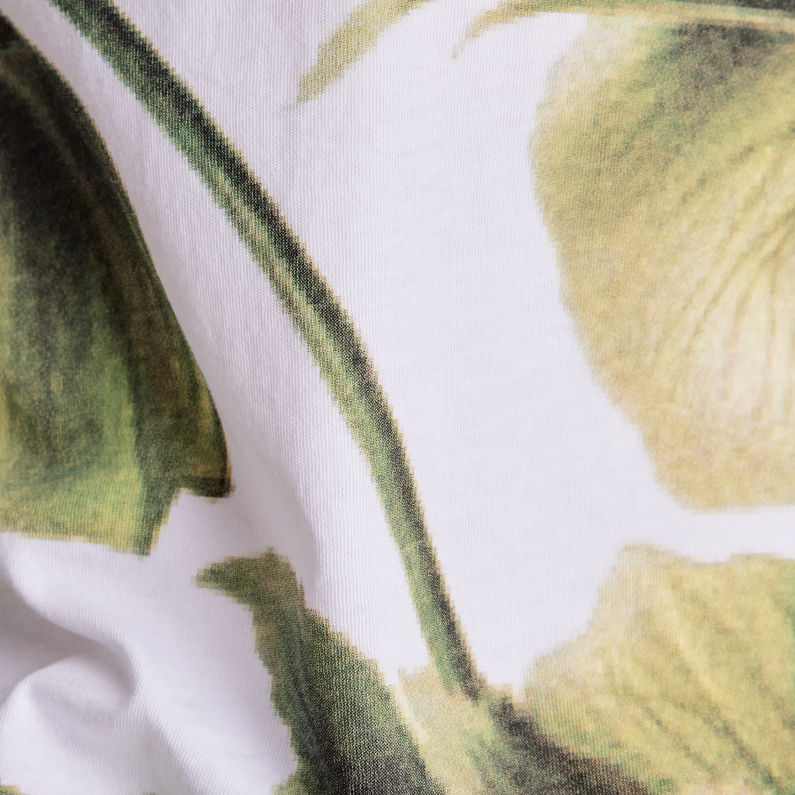 G-Star RAW® Lash Fem Flower Photo Graphic T-Shirt ホワイト