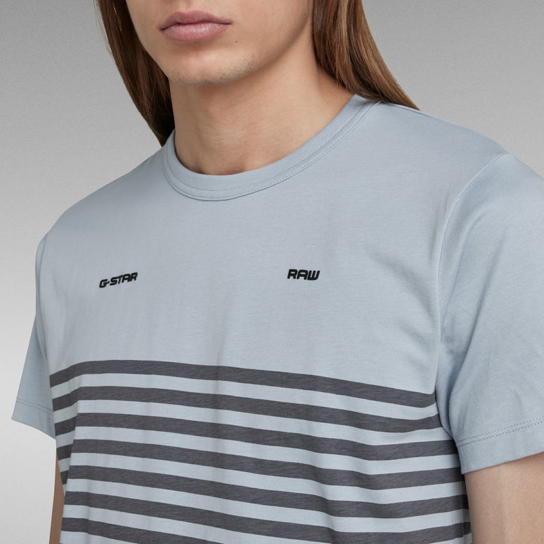 G-Star RAW® Placed Stripe Graphic T-Shirt Multi color